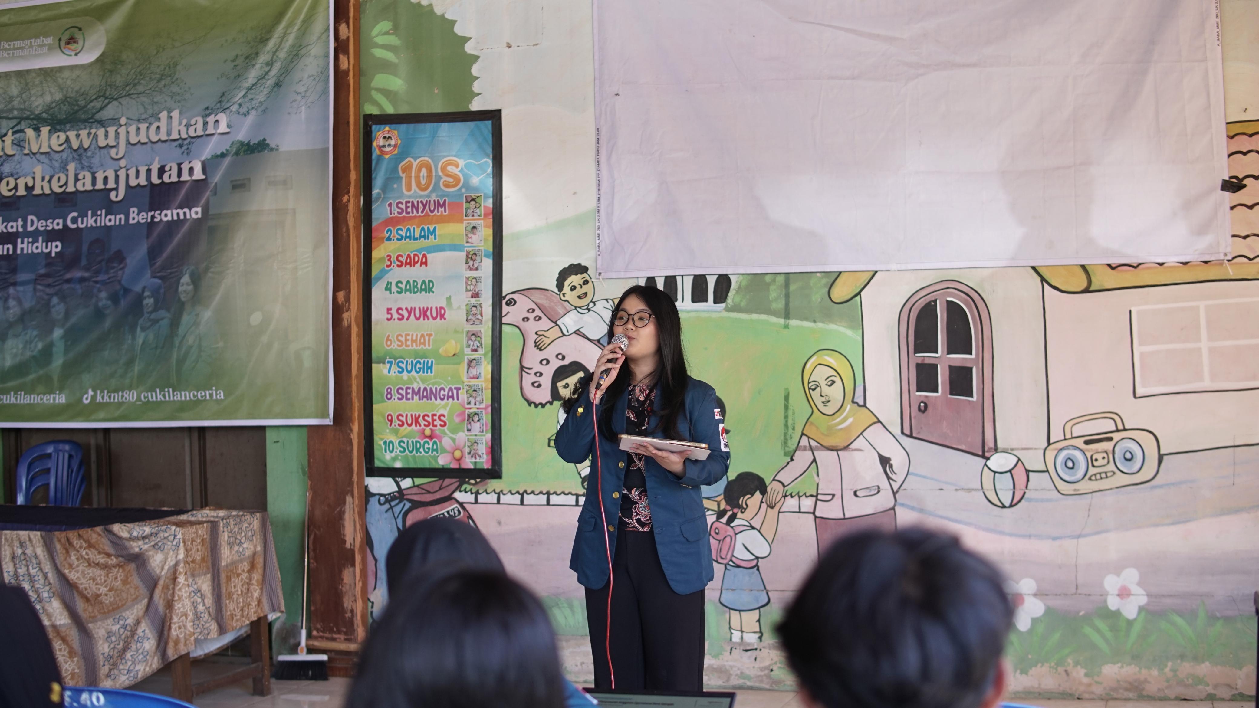 Pelatihan Penyusunan Anggaran Operasional Bank Sampah Desa Cukilan