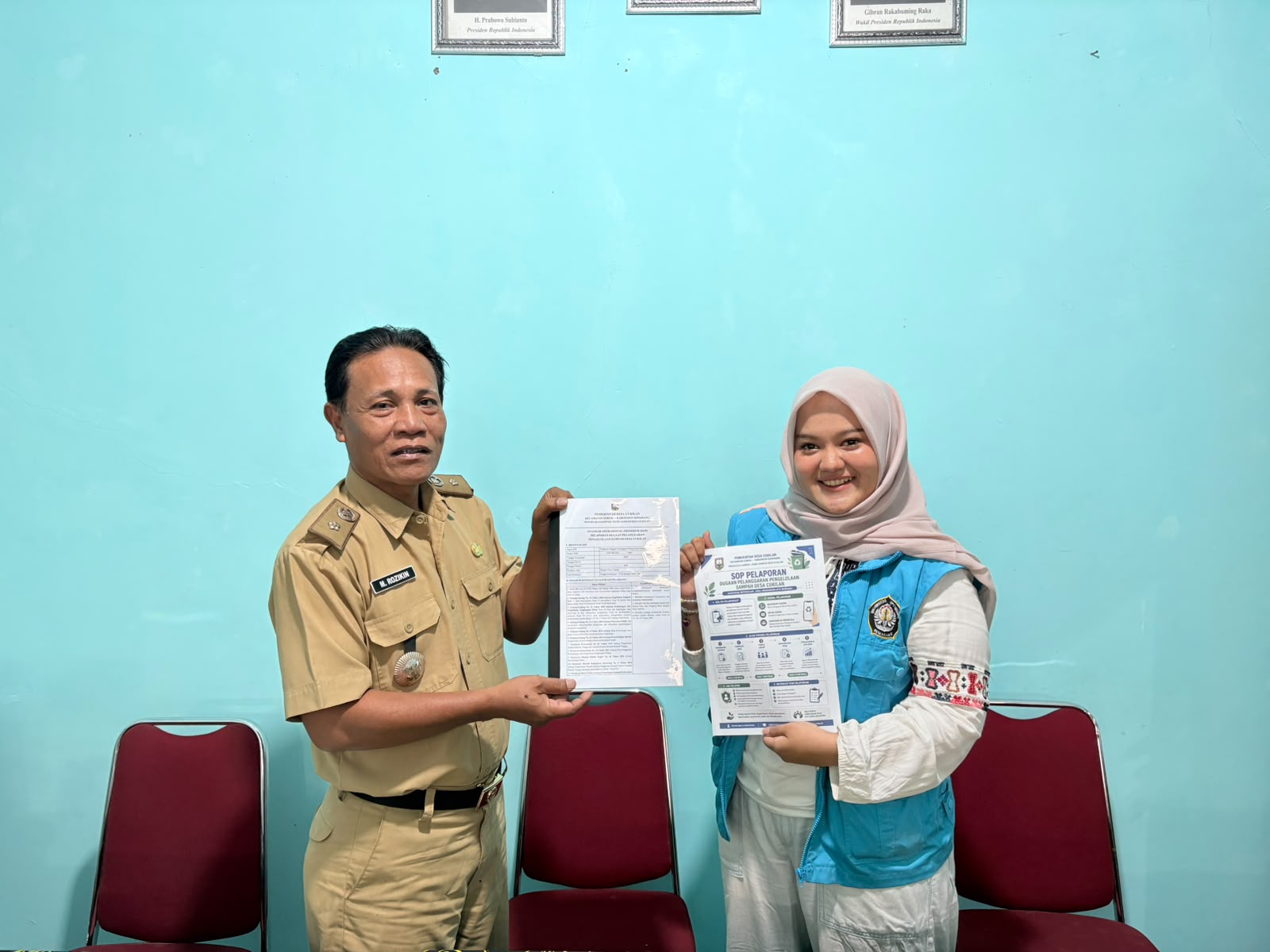 KKN Undip Dorong Cukilan Lebih Bersih Lewat Mekanisme Lapor Sampah